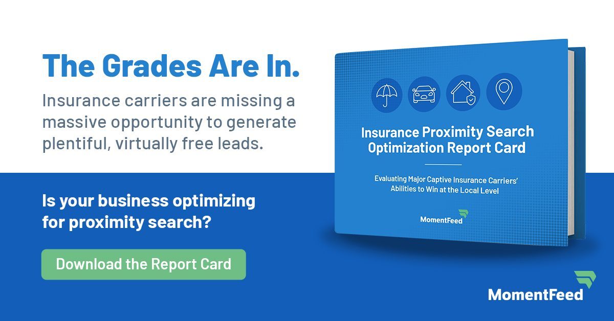 Insurance Proximity Search Optimization Report Card